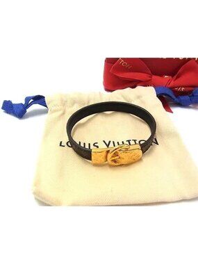 Louis Vuitton Monogram LV Bracelet Brown